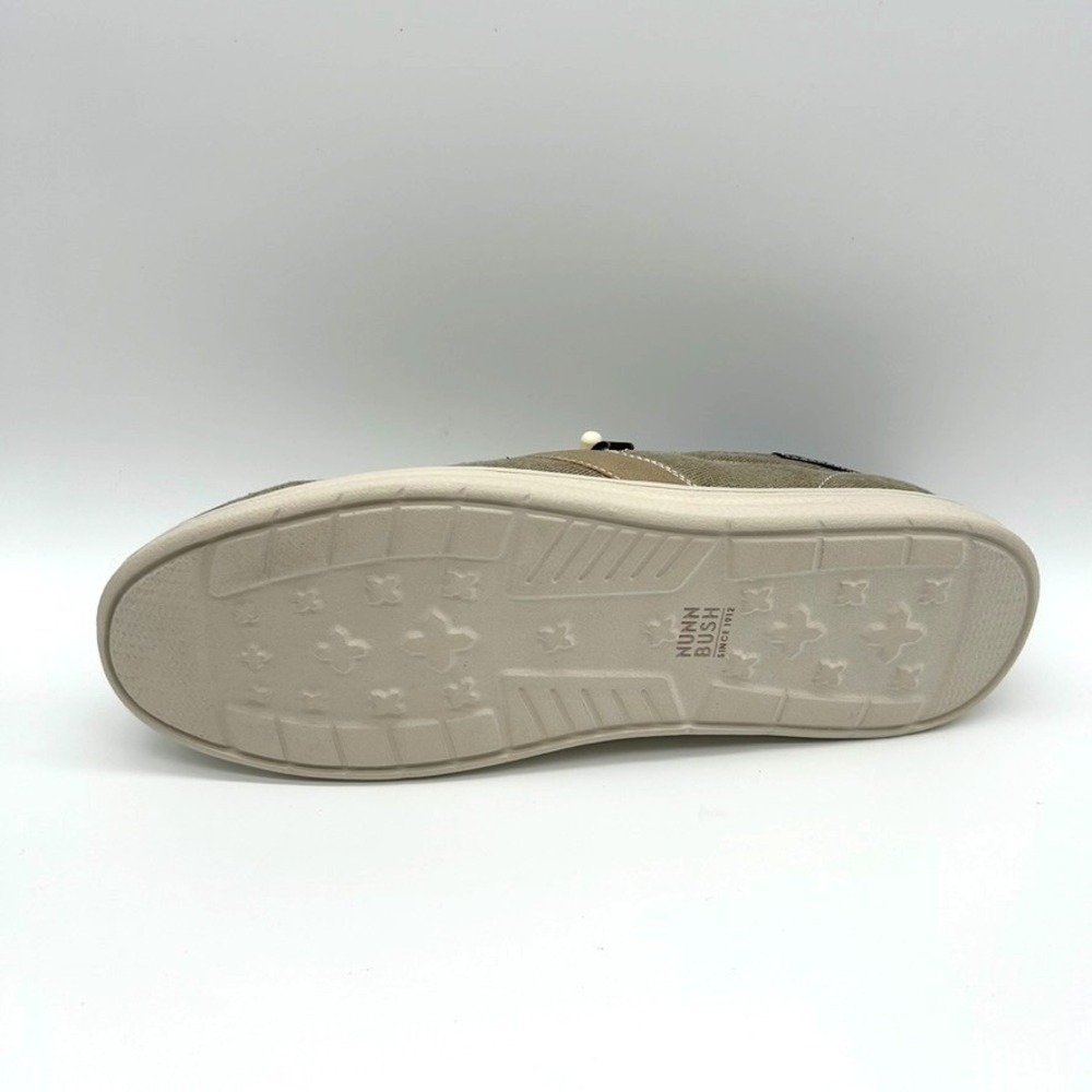 Nunn Bush Brewski Men's Size 10.5M Stone/Pierre Moc Toe Slip-On Shoes -Open Box - Picture 12 of 12